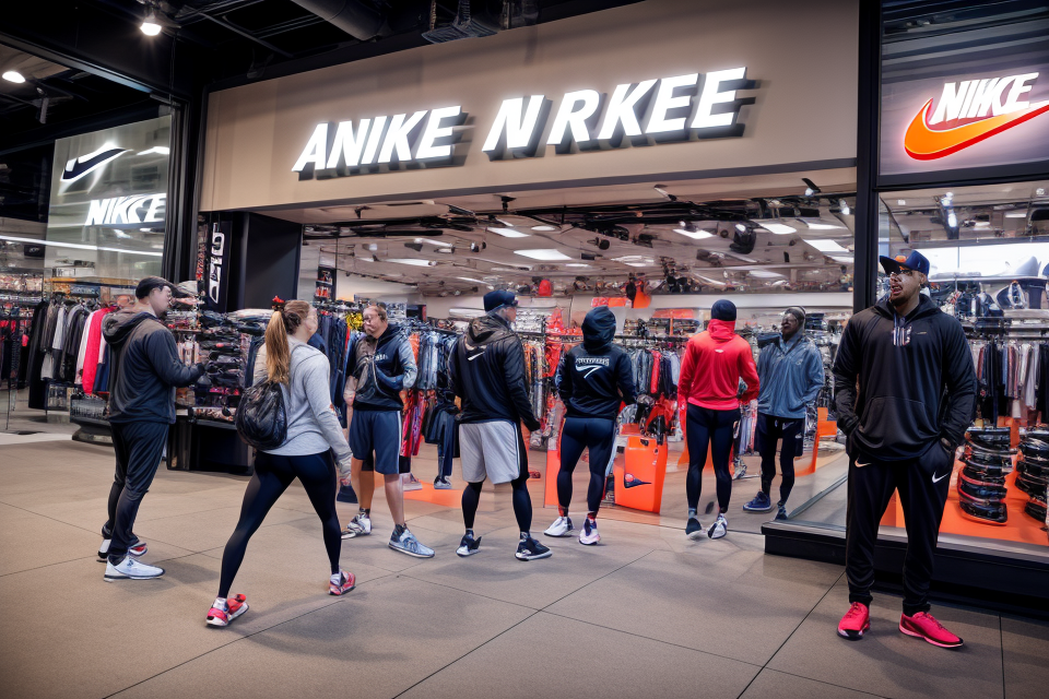 Why is Nike experiencing widespread stockouts across their product line?